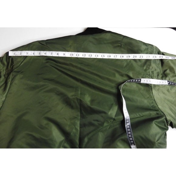 Kenpo Army Green heavy bomber jacket XL - Picture 8 of 9